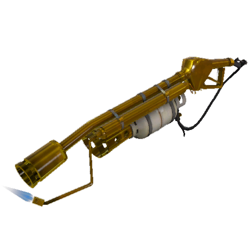 Strange Festivized Killstreak Australium Flame Thrower