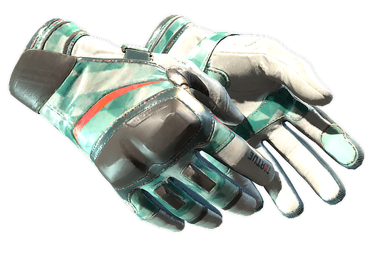 ★ Moto Gloves | Spearmint (Well-Worn)